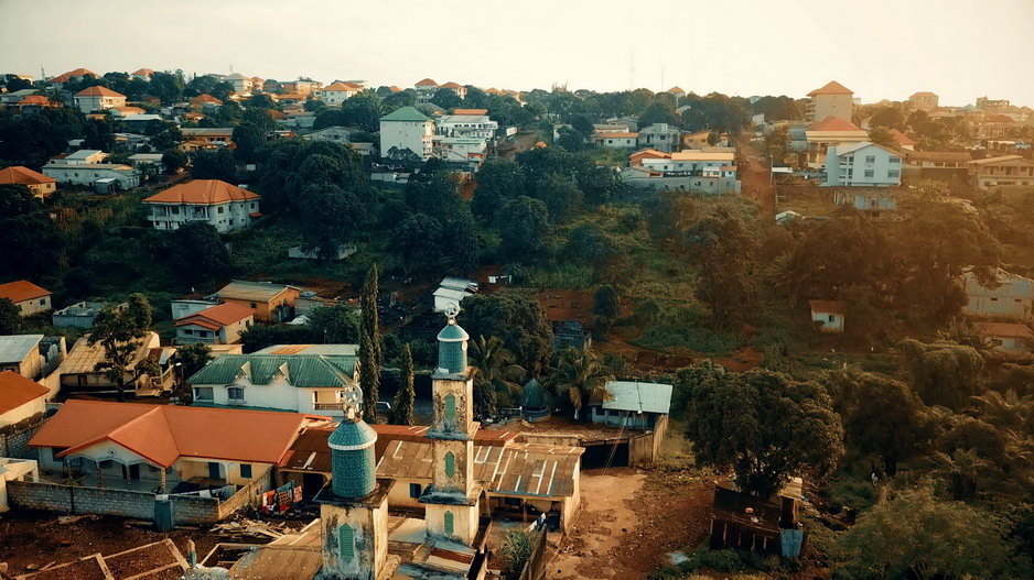 Drone Picture Conakry (Guinea) © One Man Wolf Pack