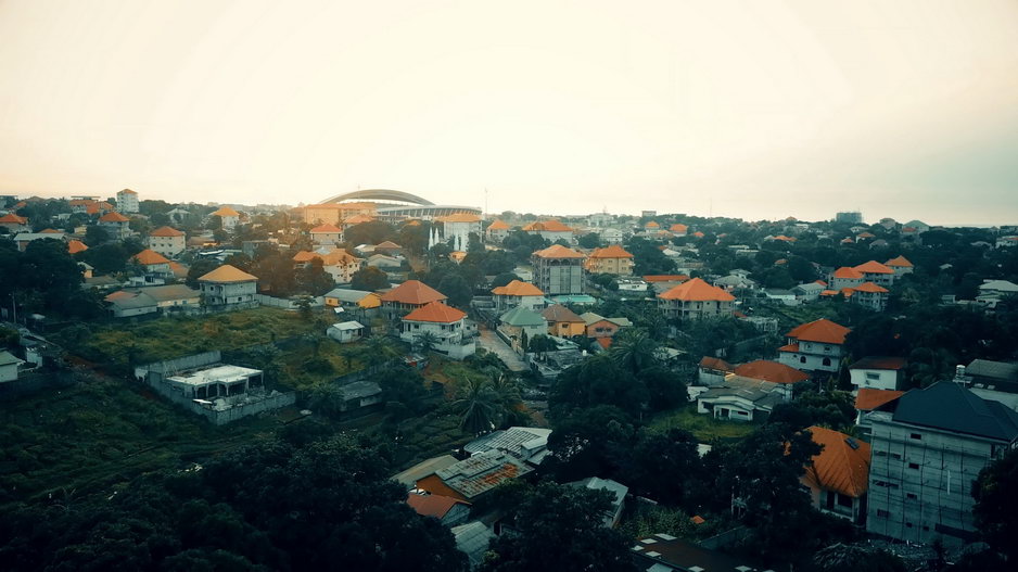 Drone Picture Conakry (Guinea)