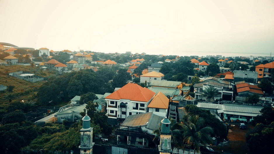 Drone Picture Conakry (Guinea) © One Man Wolf Pack