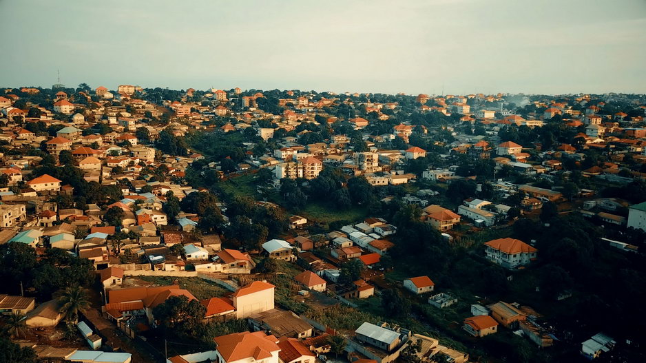 Drone Picture Conakry (Guinea)