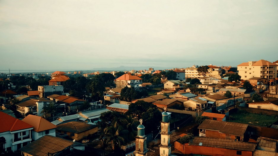 Drone Picture Conakry (Guinea) © One Man Wolf Pack
