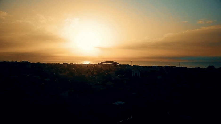 Drone Picture Conakry (Guinea) © One Man Wolf Pack