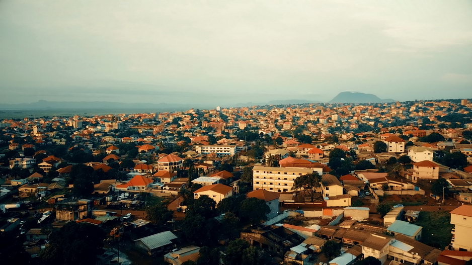 Drone Picture Conakry (Guinea) © One Man Wolf Pack