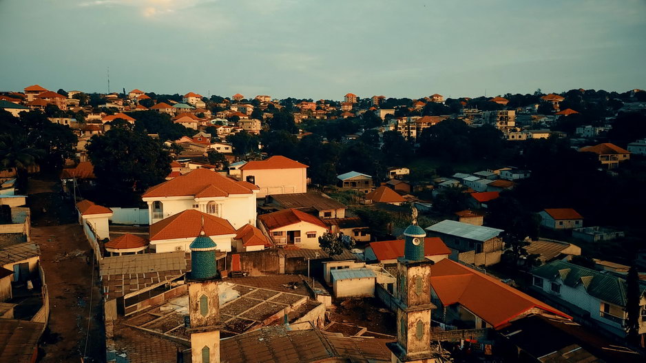 Drone Picture Conakry (Guinea)