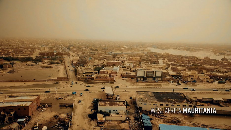 Drone Picture Mauritania itself