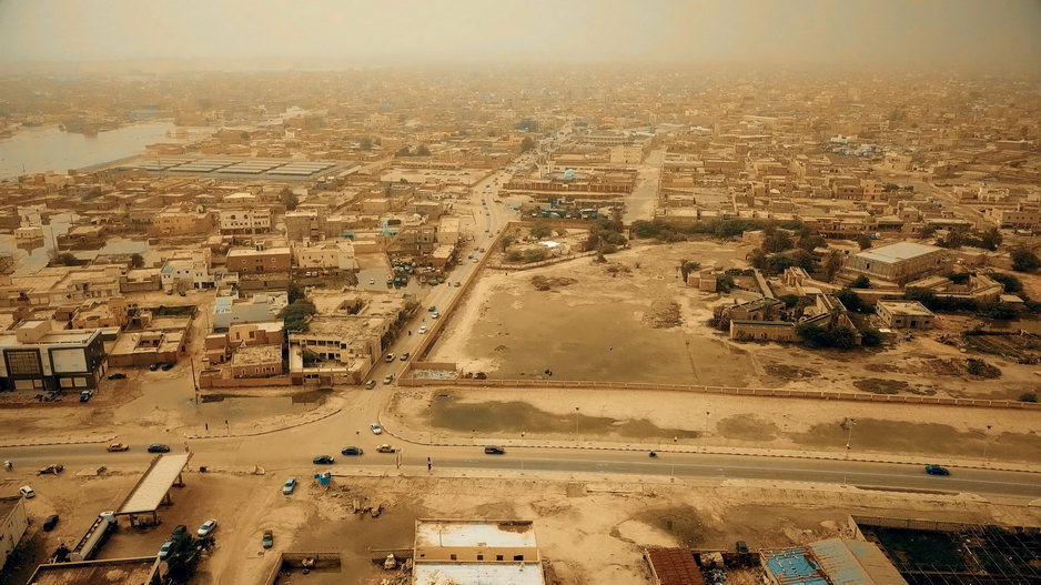 Drone Picture Mauritania itself