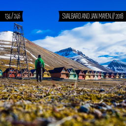 One Man Wolf Pack in Svalbard and Jan Mayen (First time visited in 2018 | #134)