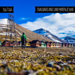 One Man Wolf Pack in Svalbard and Jan Mayen (First time visited in 2018)