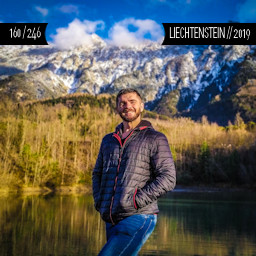 One Man Wolf Pack in Liechtenstein (First time visited in 2019)