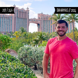 One Man Wolf Pack in Bahamas (First time visited in 2024 | #38 in North America)
