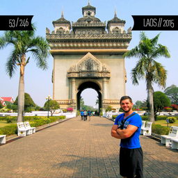 One Man Wolf Pack in Laos (First time visited in 2015 | #17 in Asia)