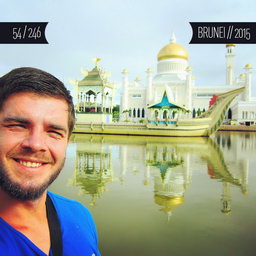 One Man Wolf Pack in Brunei (First time visited in 2015 | #54)