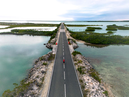 Drone Picture of Middle Caicos