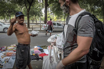 Miroslaw Wawak supporting the Homeless of Rio during COVID-19 pandemic | May 5, 2020