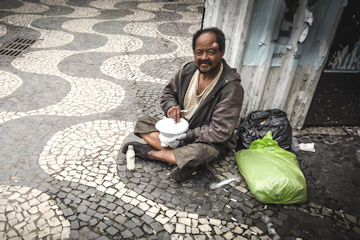 Miroslaw Wawak supporting the Homeless of Rio during COVID-19 pandemic | May 5, 2020