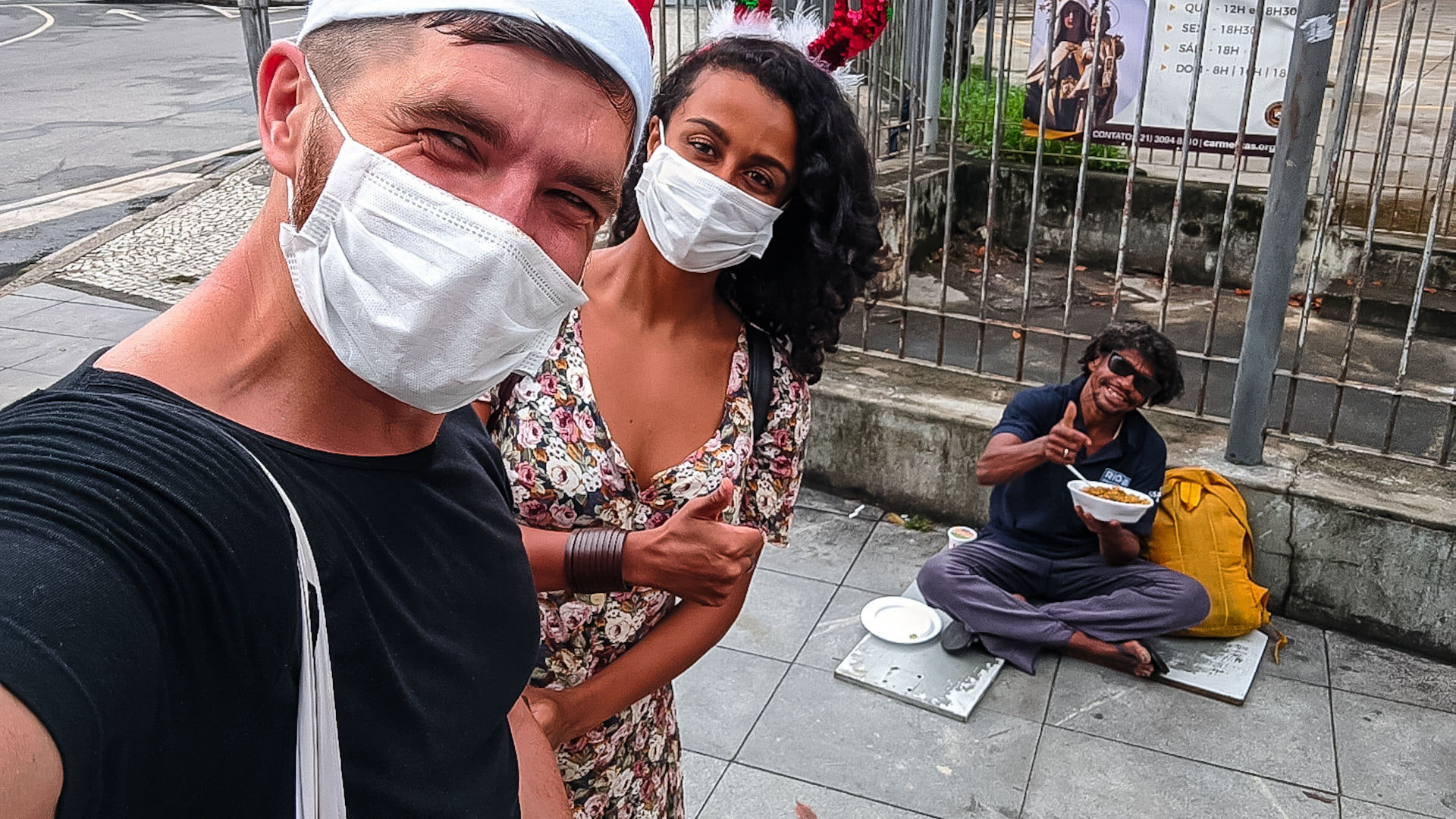 Miroslaw Wawak supporting the Homeless of Rio during COVID-19 pandemic | Christmas 2020