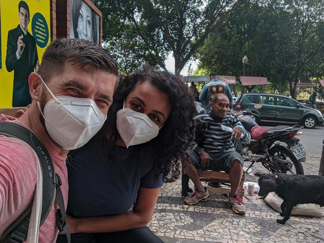 Miroslaw Wawak supporting the Homeless of Rio during COVID-19 pandemic | May 2021