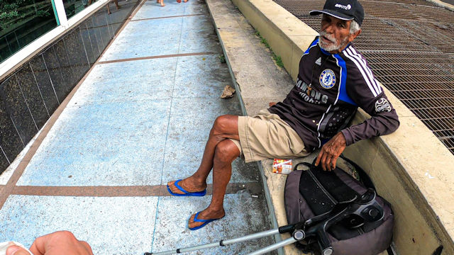 Miroslaw Wawak supporting the Homeless of Rio de Janeiro | August 7, 2022