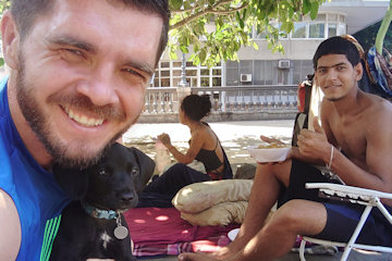 Miroslaw Wawak supporting the Homeless of Rio de Janeiro | April 2024