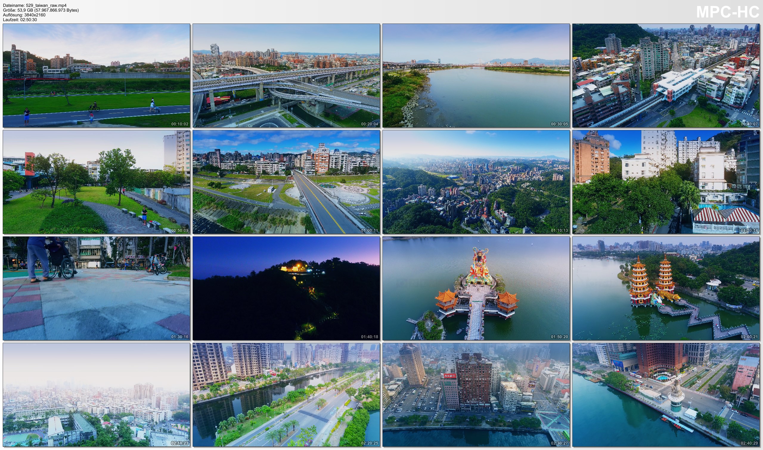 Drone Pictures from Video 【4K】Drone RAW Footage | This is TAIWAN 2020 | Capital City Taipei | Kaohsiung | UltraHD Stock Video