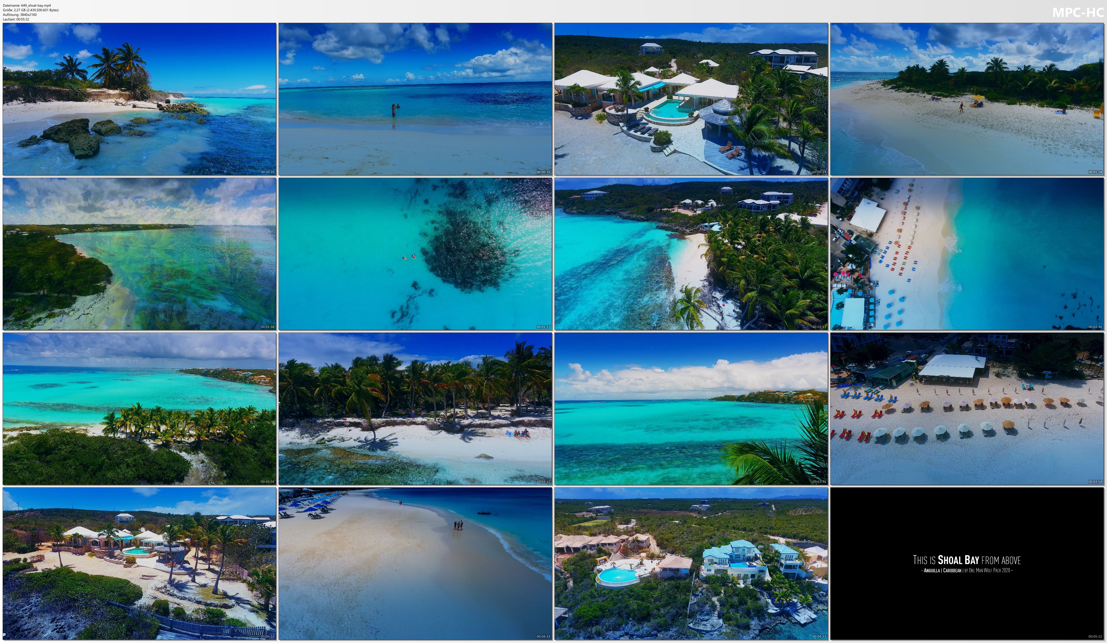 Drone Pictures from Video 【4K】Shoal Bay from Above - WORLDs MOST BEAUTIFUL BEACH?