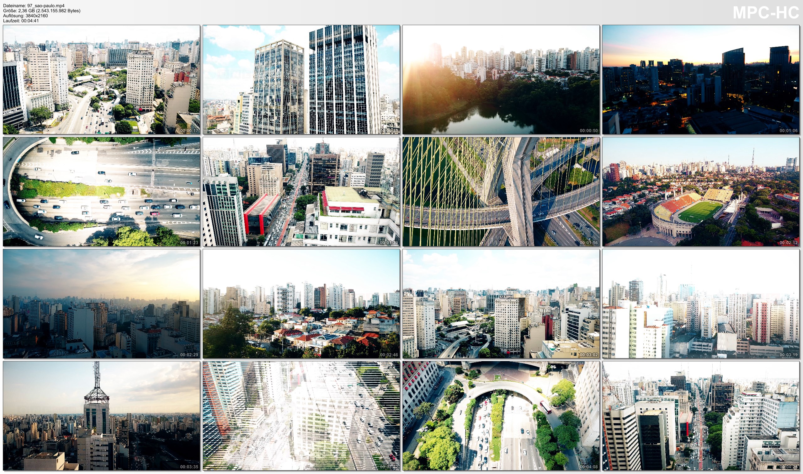 Drone Pictures from Video 【4K】Drone Footage | SAO PAULO 2019 ..:: Largest City of the Americas