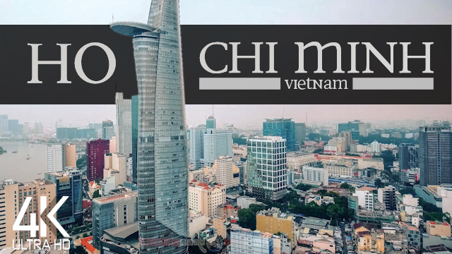 【4K】¼ HOUR DRONE FILM: «This is Ho Chi Minh City» | Vietnam | Lo-Fi Music