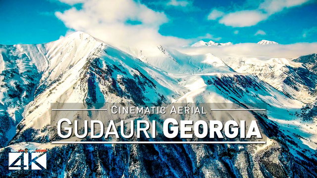 【4K】Drone Footage | GUDAURI 2019 ..:: Georgia most popular Ski Resort