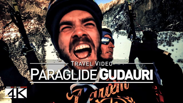 【4K】Footage | Gudauri PARAGLIDE 2019 ..:: Paragliding at Georgia most popular Ski Resort