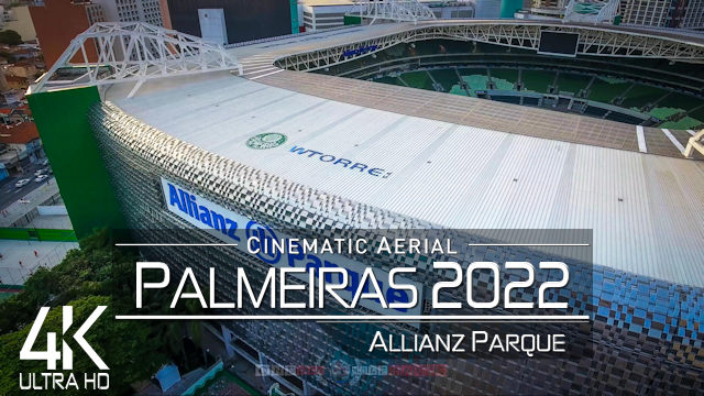 【4K】Arena Palmeiras from Above | ALLIANZ PARQUE 2022 | Cinematic Wolf Aerial™ Drone Film