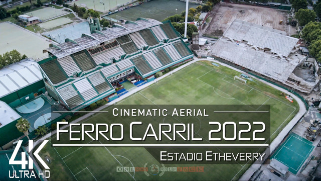 【4K】Estadio Arquitecto Ricardo Etcheverri from Above | BUENOS AIRES 2022 | Cinematic Wolf Aerial™
