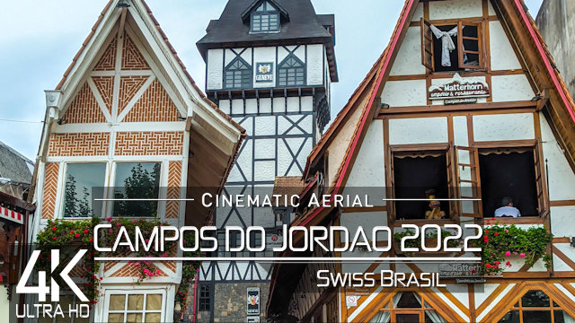 【4K】Campos do Jordao from Above | BRAZIL 2022 | Cinematic Wolf Aerial™ Drone Film