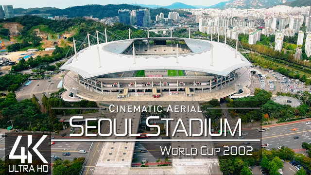 【4K】Seoul World Cup Stadium from Above | SOUTH KOREA 2022 | Cinematic Wolf Aerial™ Drone Film