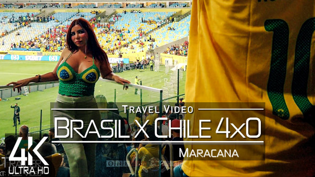 【4K】GROUNDHOPPING: «Brazil X Chile [4 x 0]» 2022-03-24 (Maracanã, Rio de Janeiro)