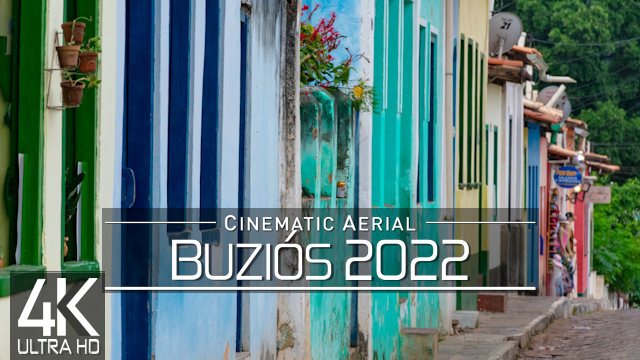 【4K】Buzios from Above | BRAZIL 2022 | Cinematic Wolf Aerial™ Drone Film