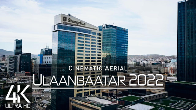 【4K】Ulan Bator from Above | MONGOLIA 2022 | Cinematic Wolf Aerial™ Drone Film