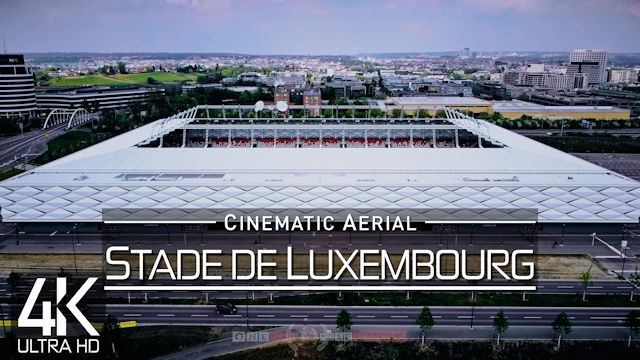 【4K】Stade de Luxembourg from Above | LUXEMBURG 2022 | Cinematic Wolf Aerial™ Drone Film