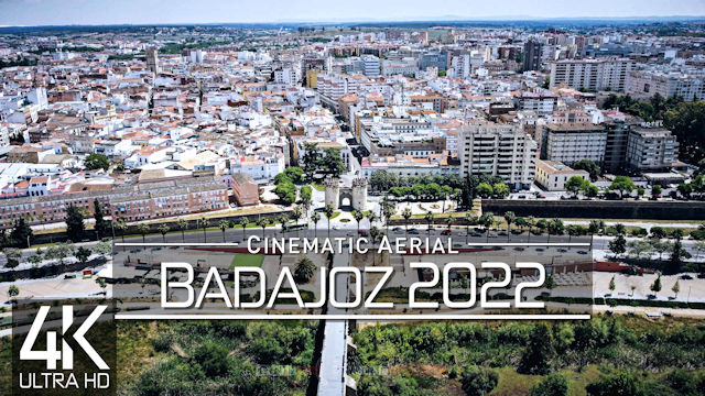 【4K】Badajoz from Above | SPAIN 2022 | Cinematic Wolf Aerial™ Drone Film