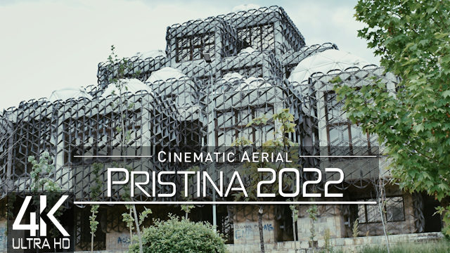 【4K】Pristina from Above | Capital of KOSOVO 2022 | Cinematic Wolf Aerial™ Drone Film