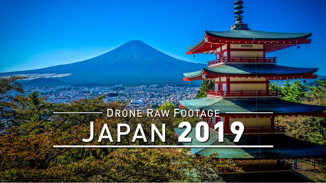 【4K】Drone RAW Footage | JAPAN 2019 ..:: Kyoto :: Matsushima :: Mount Zao :: Yamadera | UltraHD Video