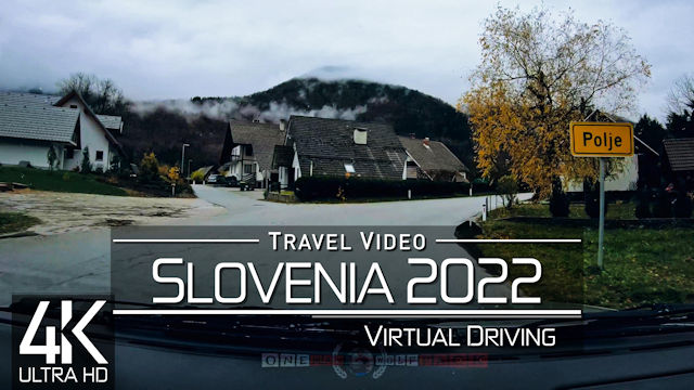 【4K 60fps】1 ¼ HOUR RELAXATION FILM: «Driving in Slovenia (Europe)» Ultra HD UHD 2160p AmbientTV