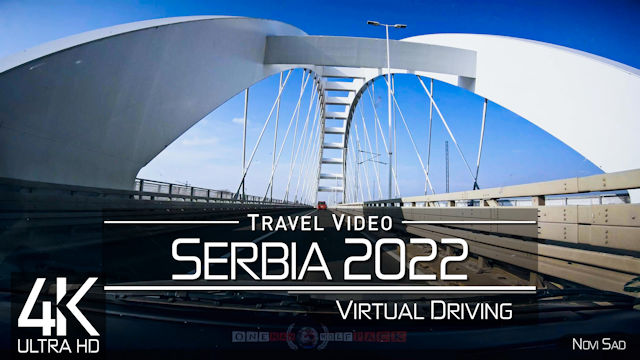 【4K 60fps】3 ¾ HOUR RELAXATION FILM: «Driving in Serbia (Europe)» Ultra HD UHD 2160p Ambient TV