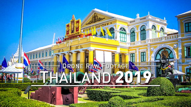 【4K】Drone RAW Footage | THAILAND 2019 ..:: Bangkok :: Koh Samui :: Koh Phangan Tao | UltraHD Video