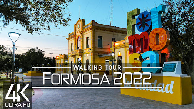 【4K 60fps】VIRTUAL WALKING TOUR: «Formosa - Argentina 2022» | ORIGINAL SOUNDS | NO COMMENT UHD