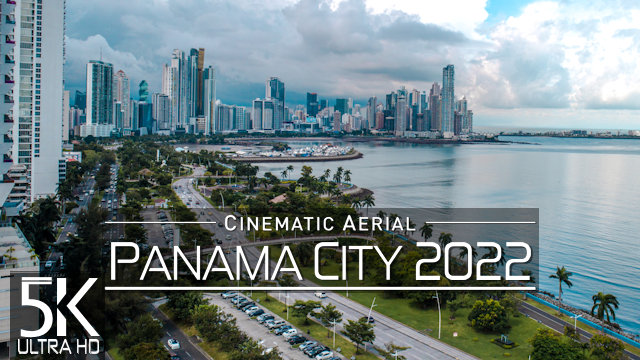 【5K】THE INCREDIBLE SKYLINE OF PANAMA CITY | Panamá 2022 | Cinematic Wolf Aerial™ Drone Film | 1337