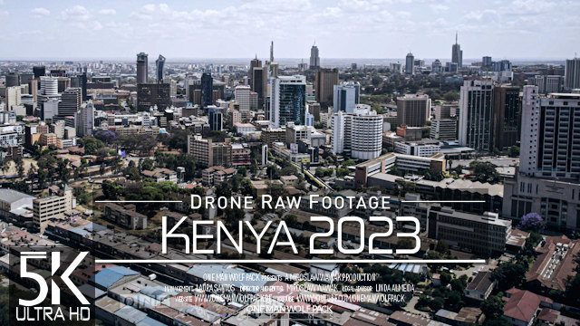 【5K】Drone RAW Footage | This is KENYA 2023 | Nairobi | Capital City | UltraHD Stock Video