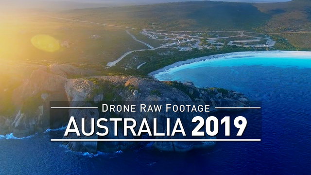 【4K】Drone RAW Footage | AUSTRALIA 2019 ..:: Perth :: Cape le Grand :: Esperance WA | UltraHD Video