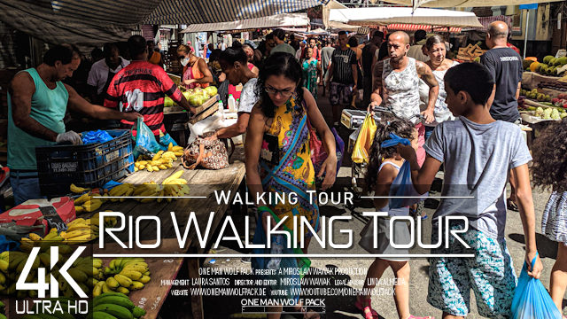 【4K 60fps】VIRTUAL WALKING TOUR: «Rio de Janeiro - Brazil 2023» | ORIGINAL SOUNDS | NO COMMENT