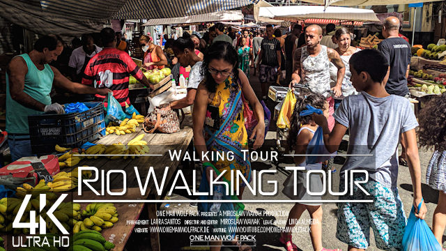 【4K 60fps】VIRTUAL WALKING TOUR: «Rio de Janeiro - Brazil 2023» | ORIGINAL SOUNDS | NO COMMENT
