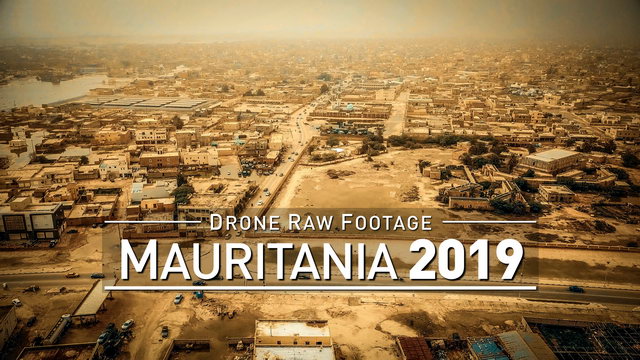 【4K】Drone RAW Footage | MAURITANIA 2019 ..:: Nouakchott | UltraHD Stock Video